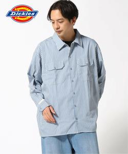 Рубашка Dickies с длинным рукавом и широкой полосой