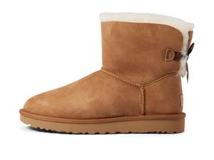 Угги UGG Mini Bailey Bow II с бантиком, коричневый