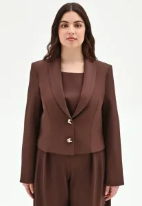 Однотонный блейзер Rinascimento, Chocolate