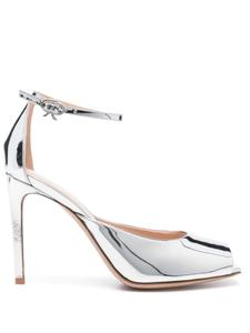 Gianvito Rossi босоножки Ethel 95, серебряный