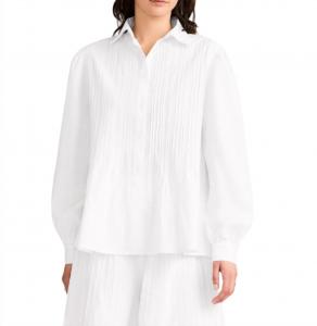 Блузка Huxley белого цвета Merlette