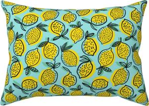 Pevtufa Наволочка с принтом Lemon1 с застежкой конверт Lemon1