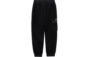 Li Ning ПОДКЛАДКА Мужские трикотажные спортивные штаны, Черный