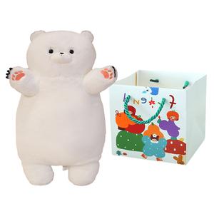 Плюшевая игрушка в форме медведя из кроличьего меха, панда, 60 см высота Whoops