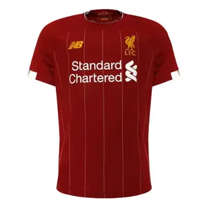 New Balance Футболка Liverpool FC домашняя мужская красная