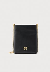 Сумка кросс-боди Pinko FLAT SATCHEL, Nero Limousine/Matt Gold-Coloured/Black