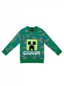 Толстовка Minecraft, зеленый