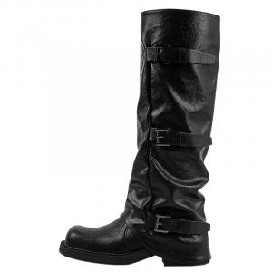 Сапоги женские 4,5 см Wonderful couple, Black[Fleece-Lined Lining]