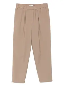 Брюки со складками Marc O'Polo, коричневый