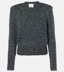 Свитер Kalogb с открытыми плечами Isabel Marant, Anthracite