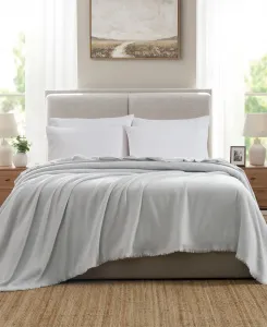 Тканое одеяло большого размера, размер King Becki Owens, серый