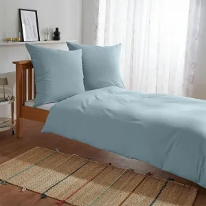 Наволочка Dream Sleep Uni Fine Flannel, односпальная, 40x80 см, светло-голубая Traumschlaf