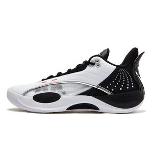 361° Баскетбольные кроссовки с низким верхом, амортизирующие, противоскользящие и износостойкие, мужские, белые, черные