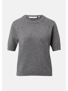 Вязаный свитер в цвете 95W5_сланцево-серый comma