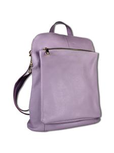 Рюкзак Toscanto Cityrucksack Leder flieder, lila ca. 30cm