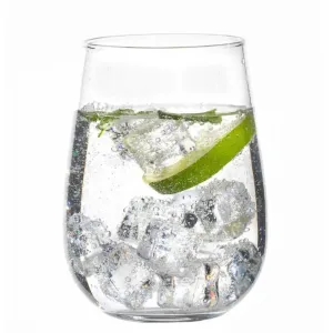 Стаканы для воды | 360 мл | Набор из 6 шт. | Стаканы для мороженого GAIA, стаканы для лонг-дринков, стаканы для мороженого, питьевые стаканы, стаканы для сока, стаканы для коктейлей, стаканы для виски, стаканы для десерта MIKONI