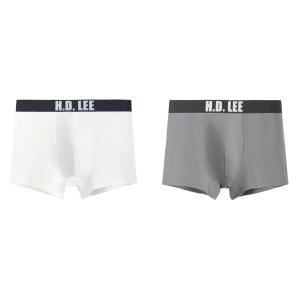 Комплект мужских трусов подарочный набор Lee, серо-зеленый