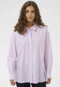 Блузка cujani на пуговицах Culture, Pink Stripe