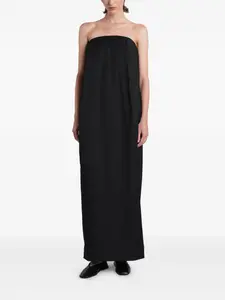 Платье макси без бретелей ENTIRE STUDIOS, черный
