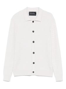 Кардиган из натуральной шерсти Tagliatore, нейтральный