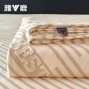 Yalu Простыня 250х250 см из велюра, комплект с наволочками, цвет Suyan-Ka Khaki