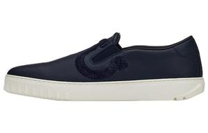 Кроссовки для скейтбординга Gancini мужские, низкие, темно-синие Ferragamo