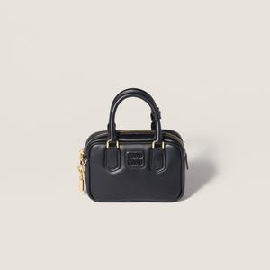 Сумка Arcadie из кожи MIU MIU, черный