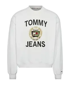 Белая футболка из органического хлопка с логотипом. Tommy Jeans, белый