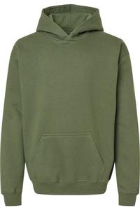 Gildan Softstyle Молодежный Мидвейт Толстовка с капюшоном, зеленый