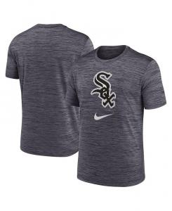 Мужская черная футболка Chicago White Sox с логотипом Velocity Performance Nike, черный