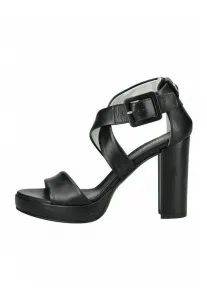 Сандалии на высоком каблуке Nerogiardini, Nero