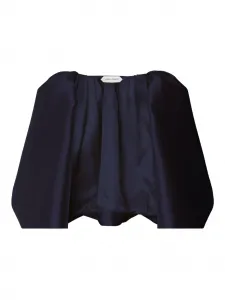 Платье макси с объемными рукавами Alberta Ferretti, синий