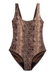 Купальник-бралетт Next, коричневый/темно-коричневый