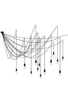 Подвесная лампа Maman Seletti, черный