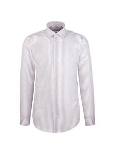 Рубашка Slim Fit на пуговицах SEIDENSTICKER, серый