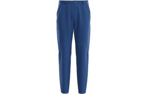 Прямые умеренно повседневные брюки мужские HOTSUIT, синий со значком