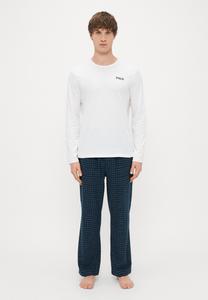 Пижамный комплект Polo Ralph Lauren PJ LOUNGE, White/Navy Forest /White