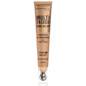 Тональный крем и консилер multi-tasker разбуди меня Rimmel, 20 мл., цвет 050 sand