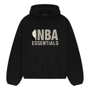 Худи Fear of God Essentials x NBA Hoodie 'Black', черный