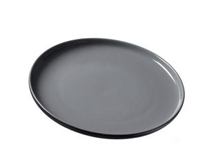 Тарелка Ritzenhoff Breker серый, черный диаметр: 26 см