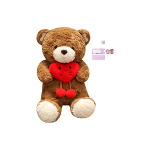Плюшевый мишка с сердечком AOLETU
