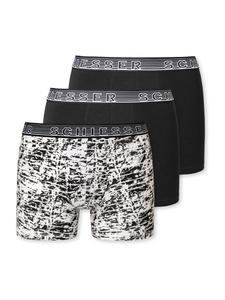 Трусы SCHIESSER, черный/белый