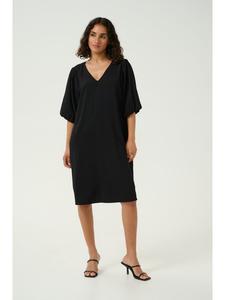 Платье до колена Kaffe, глубокий черный