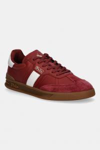 Кожаные кроссовки Htr Aera Polo Ralph Lauren, красный