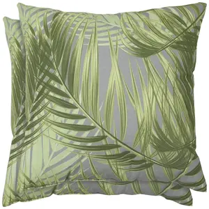 Декоративные подушки GO-DE "Dana", набор из 2 шт 40х40 см, зеленый