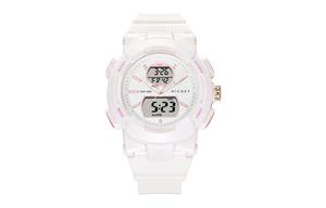 Disney Микки серия электронные часы с ремешком из ТПУ унисекс белый циферблат