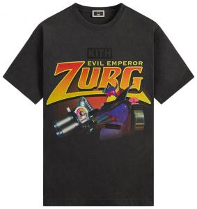 Винтажная футболка Kith x Disney для Pixar Zurg, черный