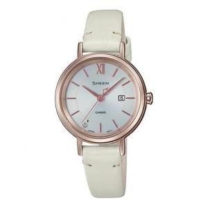 Часы CASIO SHEEN Sapphire Crystal Solar Powered Waterproof Quartz Gold Analog, желтый