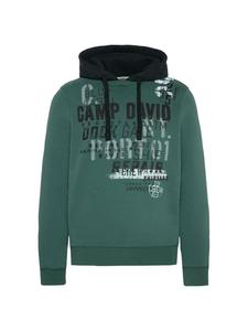 Толстовка с капюшоном Camp David, зеленый