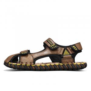 Kung Fu partners Мужские пляжные сандалии коричневые, цвет Brown